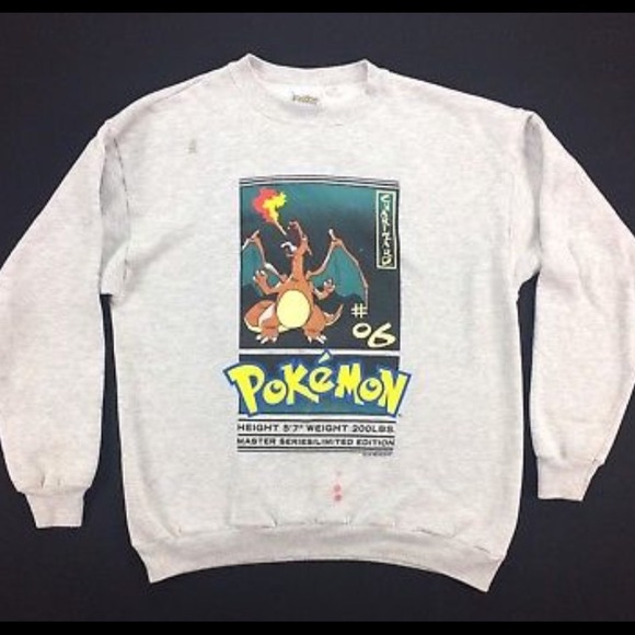 ISO VINTAGE YOUTH POKÉMON SWEATSHIRTS - Picture 2 of 3